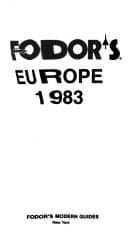 Tapa de FD Europe 1983