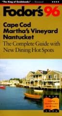 Tapa de Cape Cod, Martha's Vineyard, Nantucket '96
