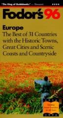Tapa de Fodor's Europe.