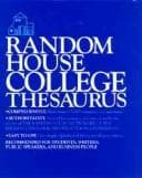 Tapa de Random House College Thesaurus