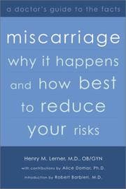Tapa de Miscarriage