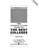 Tapa de The student access guide to the best colleges