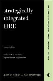 Tapa de Strategically integrated HRD
