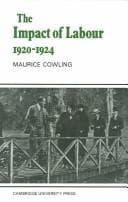 Tapa de The Impact of Labour 19201924