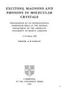Tapa de Excitons, Magnons and Phonons in Molecular Crystals