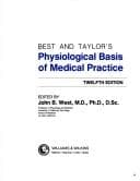 Tapa de Best and Taylor's Physiological Basis of Medical Practice
