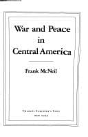 Tapa de War and peace in Central America