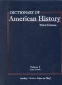 Tapa de Dictionary of American History