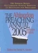 Tapa de The Abingdon Preaching Annual 2005