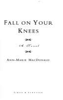 Tapa de Fall On Your Knees:A Novel