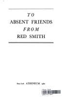 Tapa de To absent friends