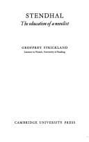 Tapa de Stendhal