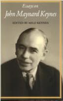 Tapa de Essays on John Maynard Keynes