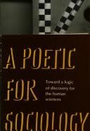 Tapa de A Poetic for Sociology