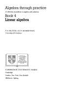 Tapa de Algebra Through Practice - Linear Algebra Vol. 4