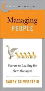 Tapa de Best Practices: Managing People