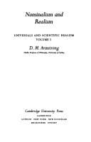 Tapa de Nominalism and Realism