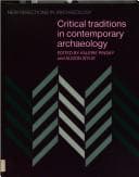 Tapa de Critical Traditions in Contemporary Archaeology