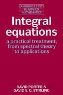 Tapa de Integral Equations