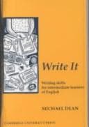 Tapa de Write it