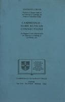 Tapa de Cambridge-Some Russian Collections