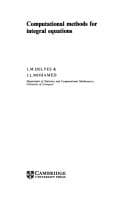 Tapa de Computational Methods for Integral Equations