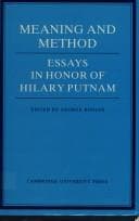 Tapa de Meaning and method