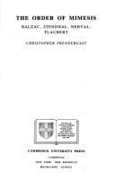 Tapa de The order of mimesis