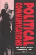 Tapa de Political Communications