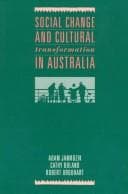 Tapa de Social change and cultural transformation in Australia