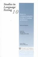 Tapa de Issues in Computer-Adaptive Testing of Reading Proficiency