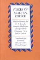 Tapa de Voices of modern Greece