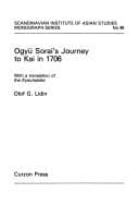 Tapa de Ogyu Sorai's Journey To Kai Ni (Nordic Institute of Asian Studies)