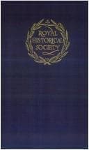 Tapa de Transactions of the Royal Historical Society