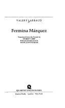 Tapa de Fermina Marquez (Quartet Encounters)