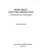 Tapa de More About Egyptian Hieroglyphs