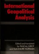 Tapa de International geopolitical analysis