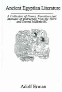 Tapa de Ancient Egyptian Literature