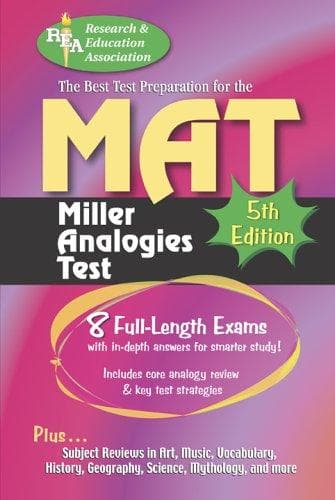 Tapa de The best test preparation for the MAT