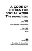 Tapa de A Code of Ethics for Social Work