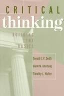 Tapa de Critical thinking
