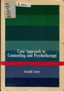 Tapa de Case Approach to Counselling and Psychotherapy
