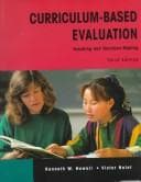Tapa de Curriculum-based evaluation