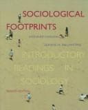 Tapa de Sociological footprints