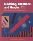 Tapa de Modeling, Functions, and Graphs