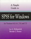 Tapa de A Simple Guide to Spss for Windows