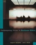 Tapa de Contemporary Issues in Business Ethics