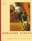 Tapa de Applying ethics