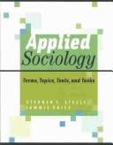 Tapa de Applied sociology