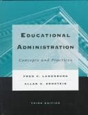 Tapa de Educational Administration